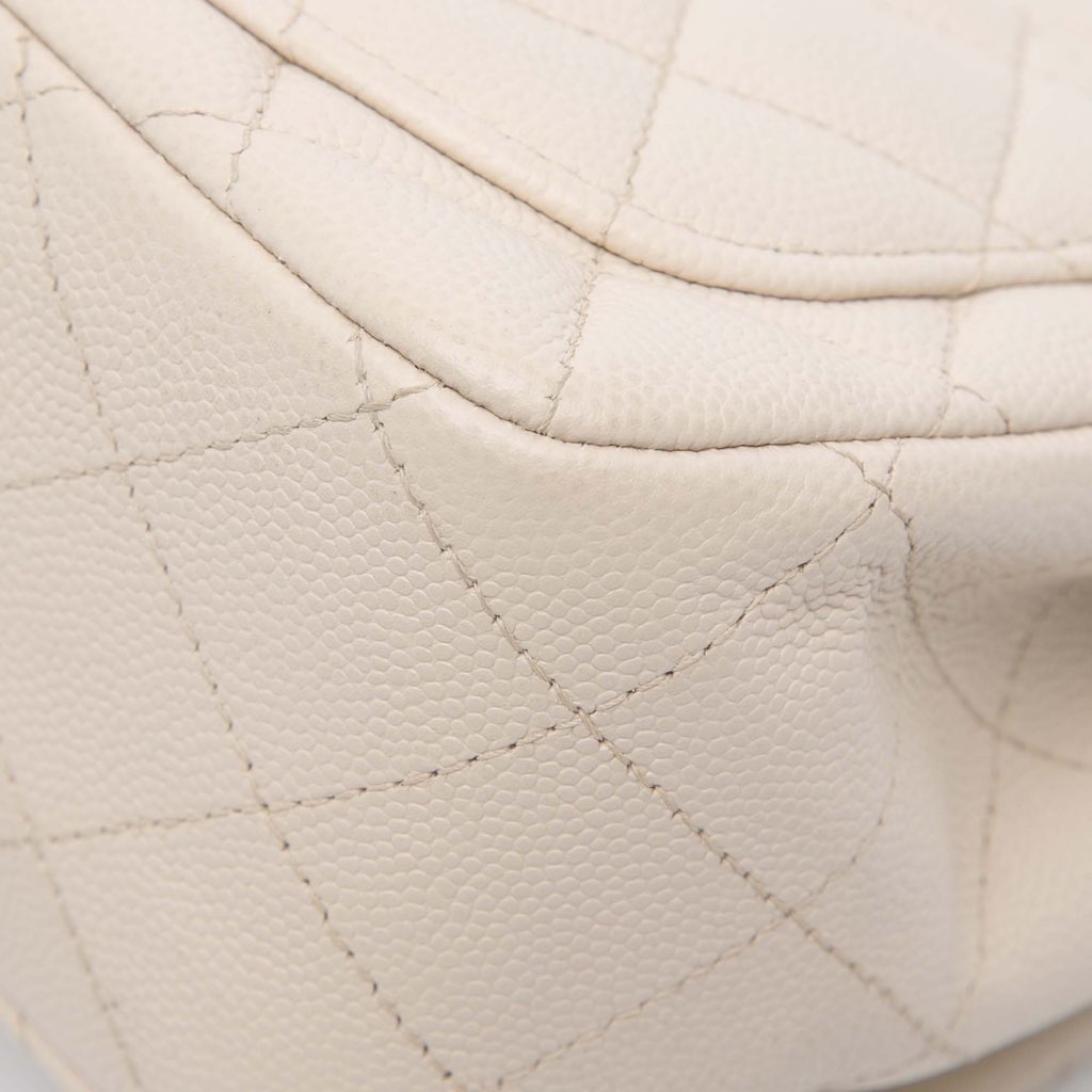 Chanel Mini Square Classic Caviar Single Flap - Image 10