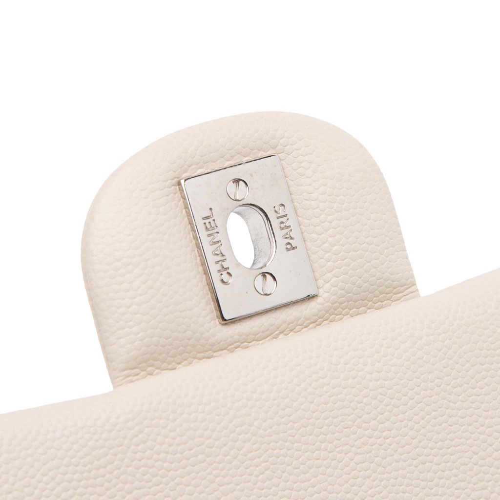 Chanel Mini Square Classic Caviar Single Flap - Image 12