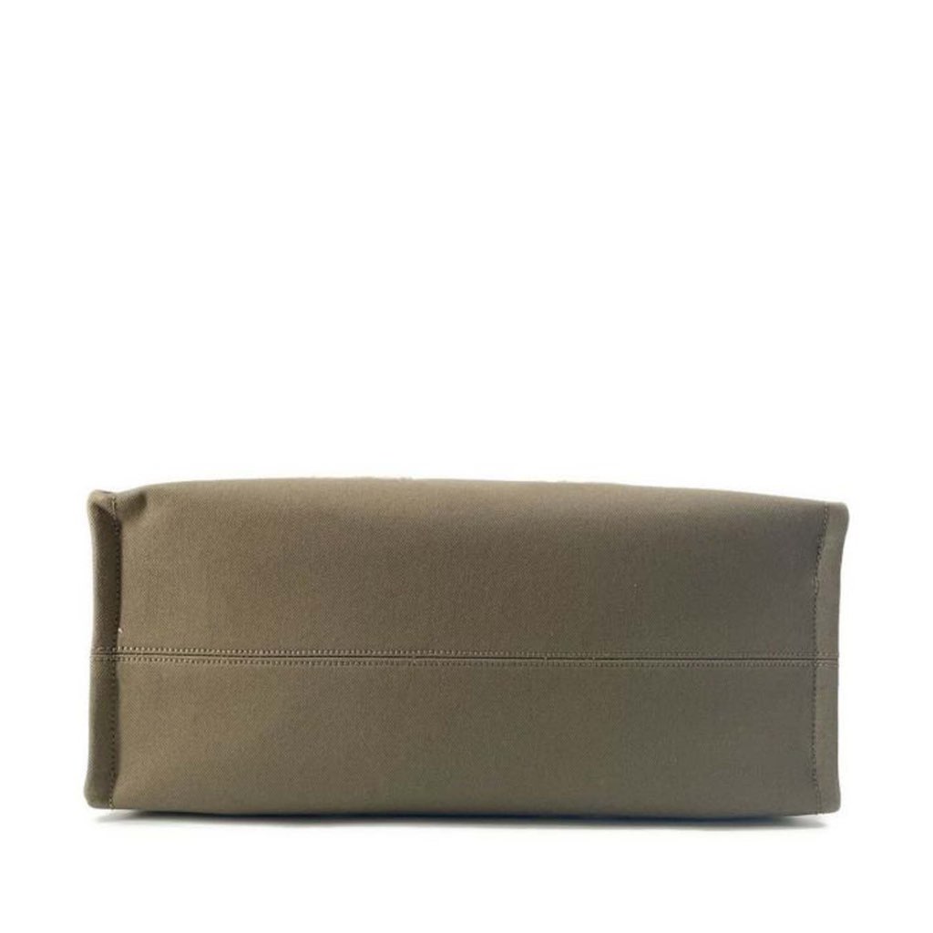 Celine Large Canvas Triomphe Cabas Thais Tote - 3