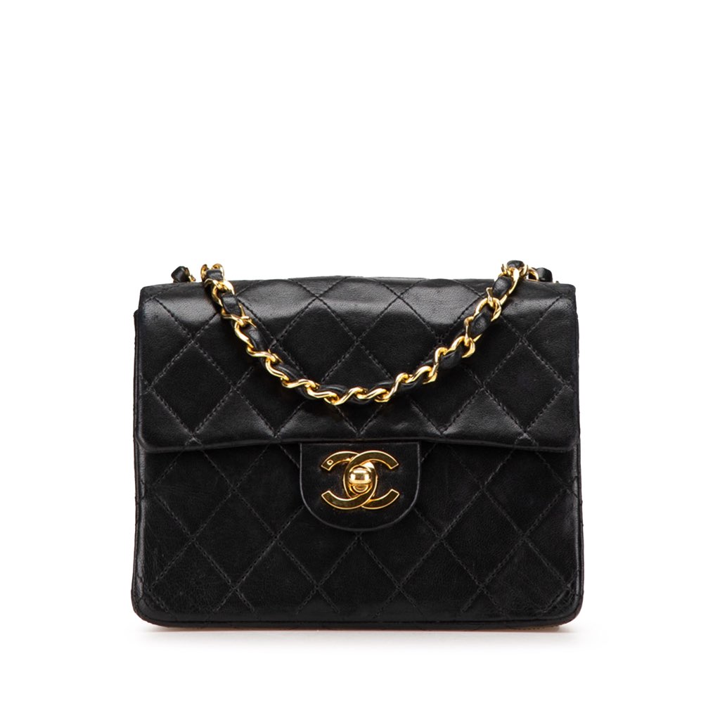 Chanel Mini Square Classic Lambskin Single Flap