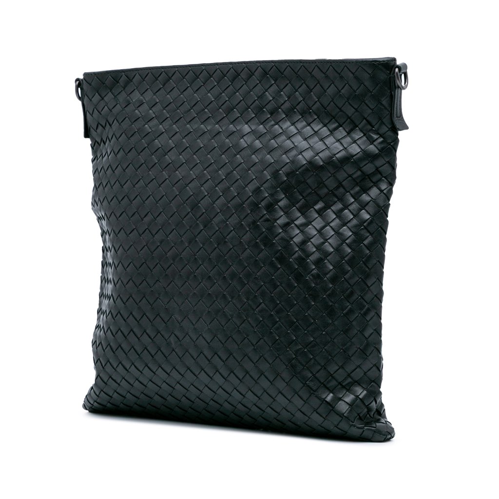Bottega Veneta Leather Intrecciato Crossbody - 2
