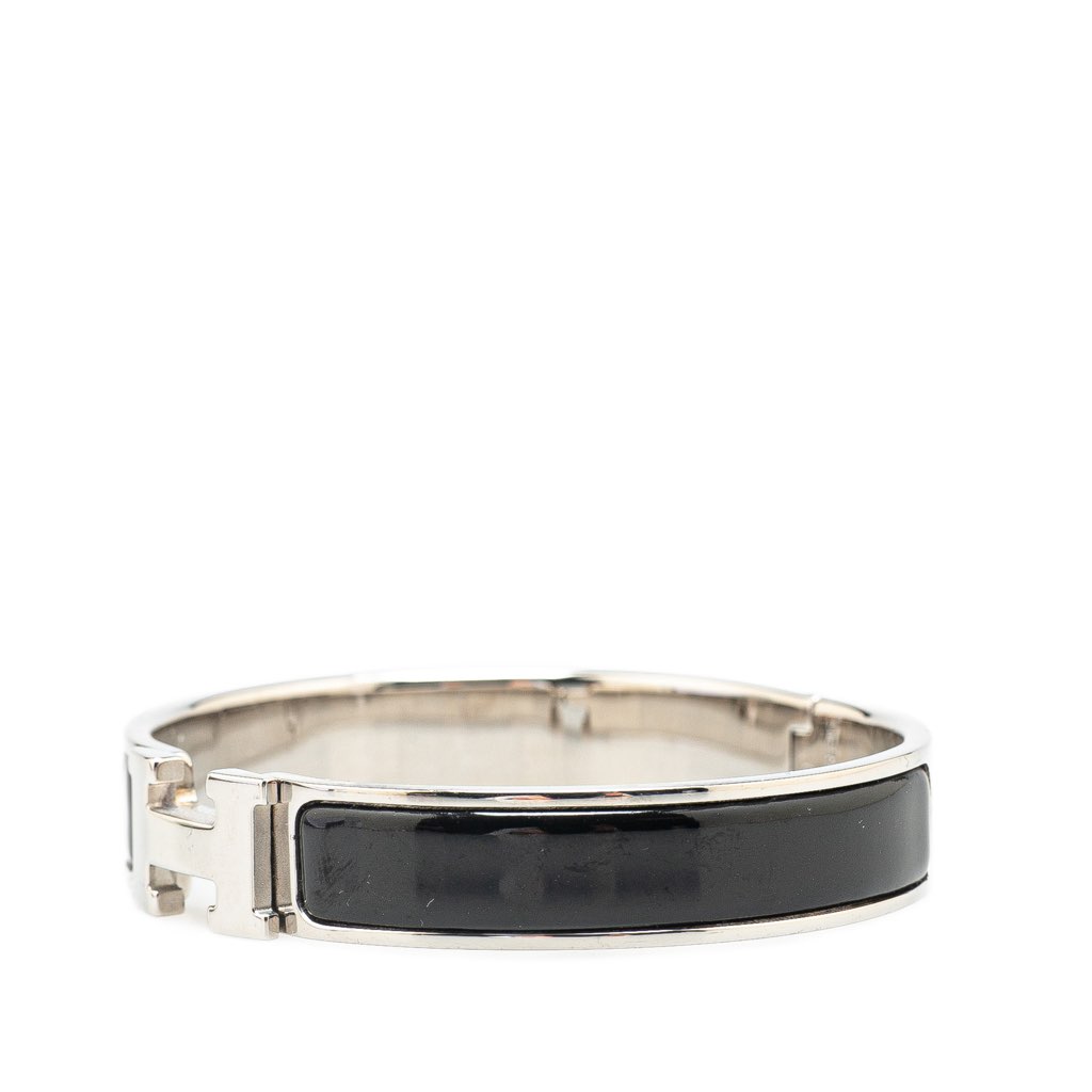 Hermès Narrow Enamel Clic Clac H Bracelet PM - 2