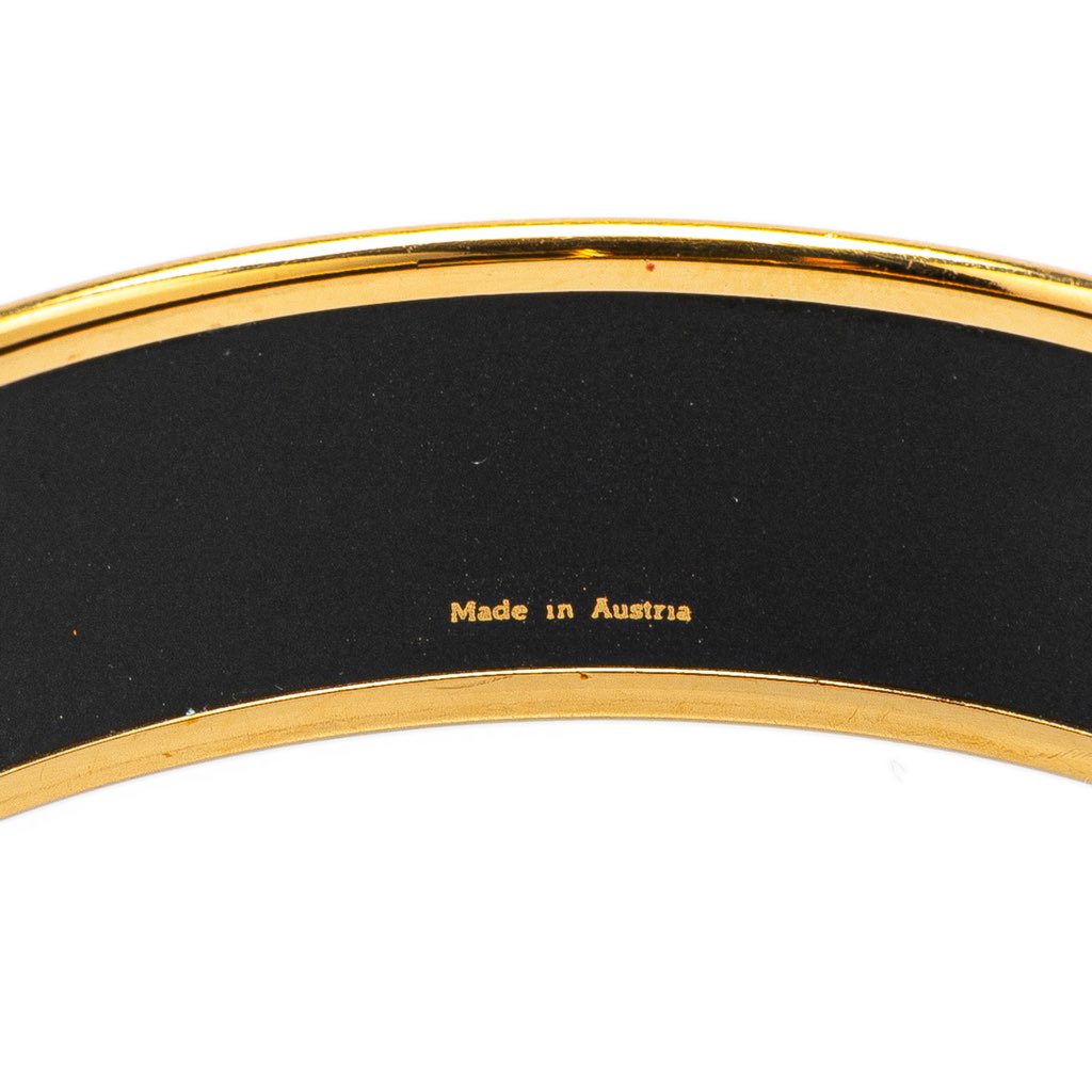 Hermès Wide Horse Enamel Bangle 65 - 5