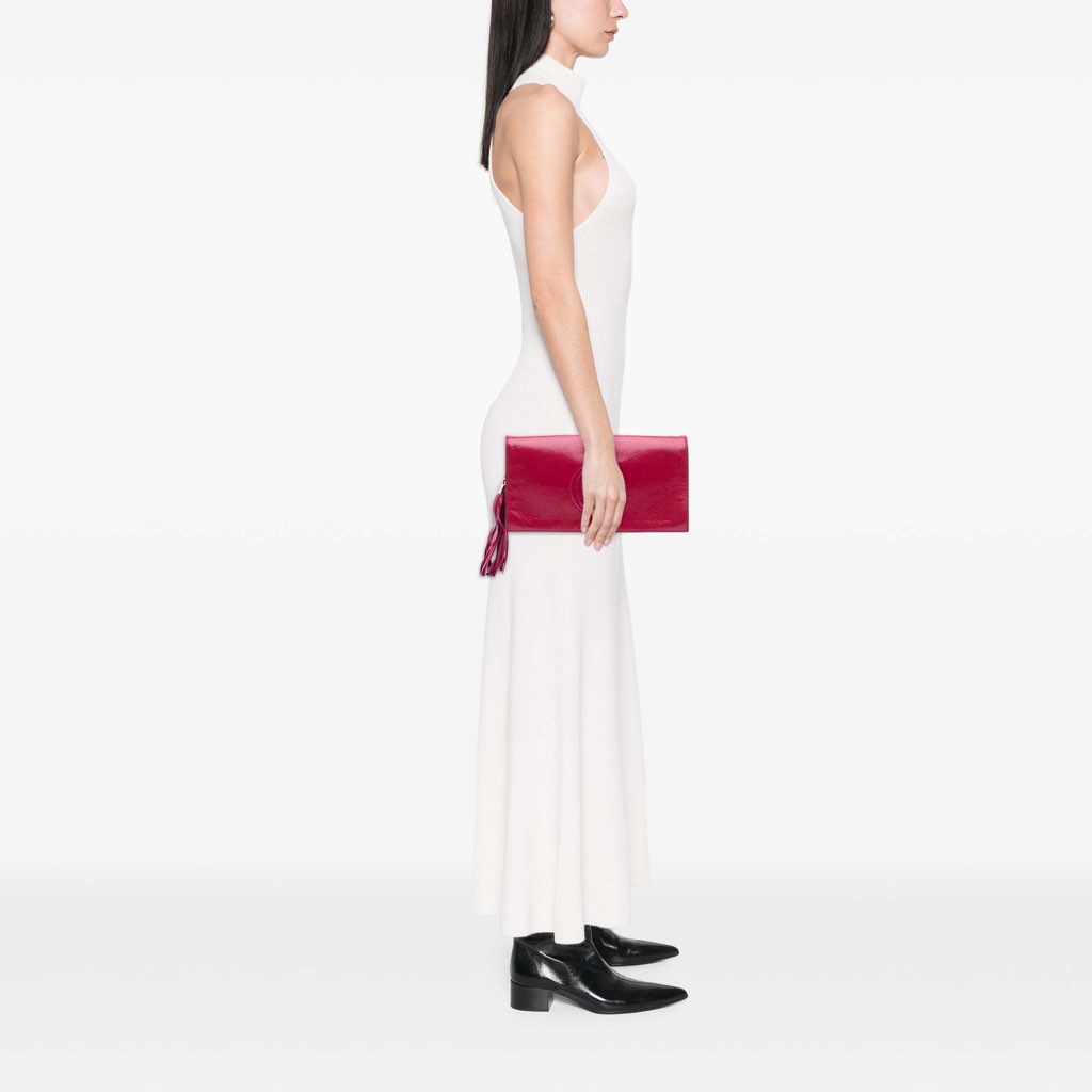 Gucci Soft Patent Soho Disco Clutch - Image 13