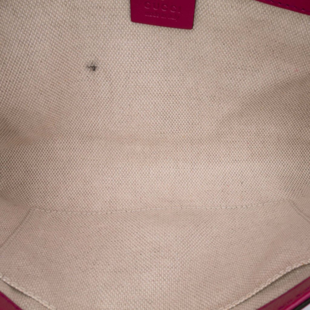 Gucci Soft Patent Soho Disco Clutch - 4