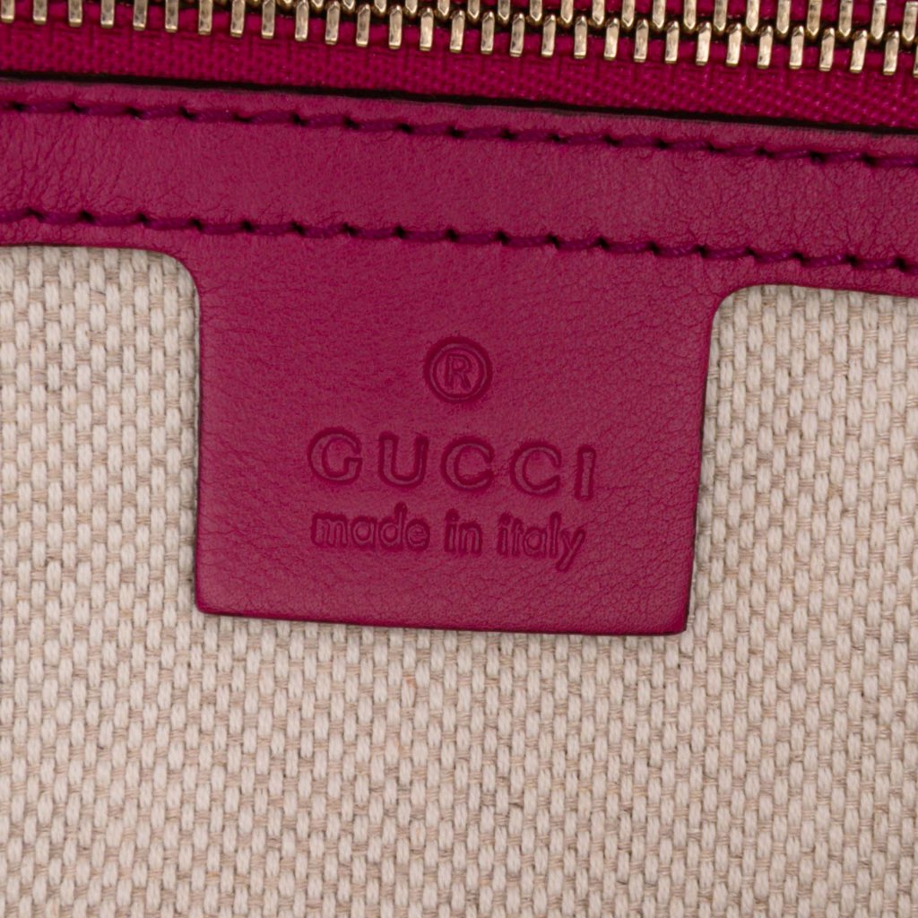 Gucci Soft Patent Soho Disco Clutch - Side view