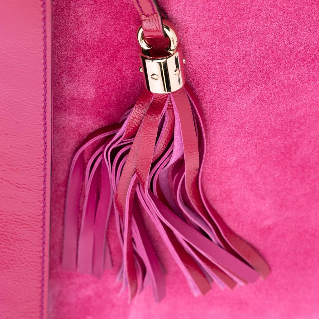 Gucci Soft Patent Soho Disco Clutch - Image 10