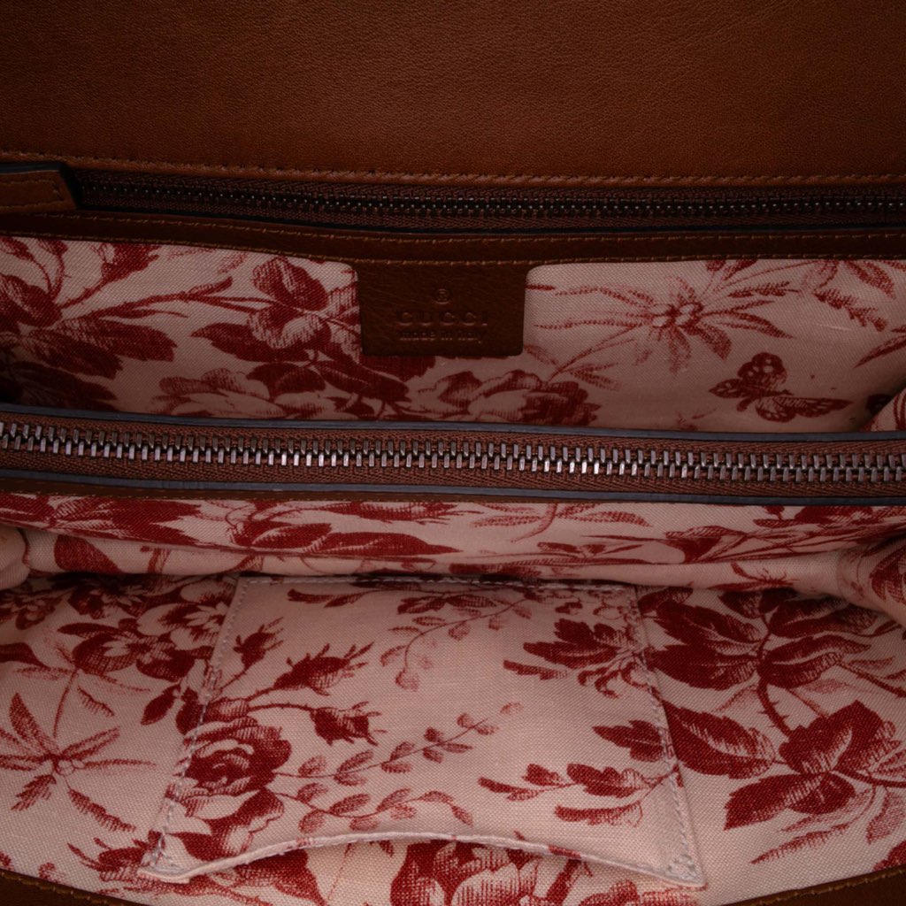 Gucci Calfskin Animalier Shoulder Bag - 4