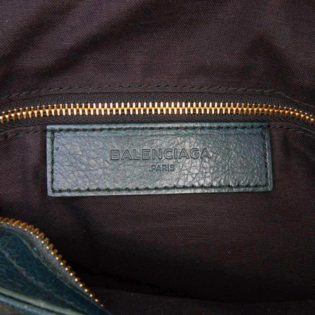 Balenciaga Lambskin Motocross Velo Giant 12 Satchel - 5