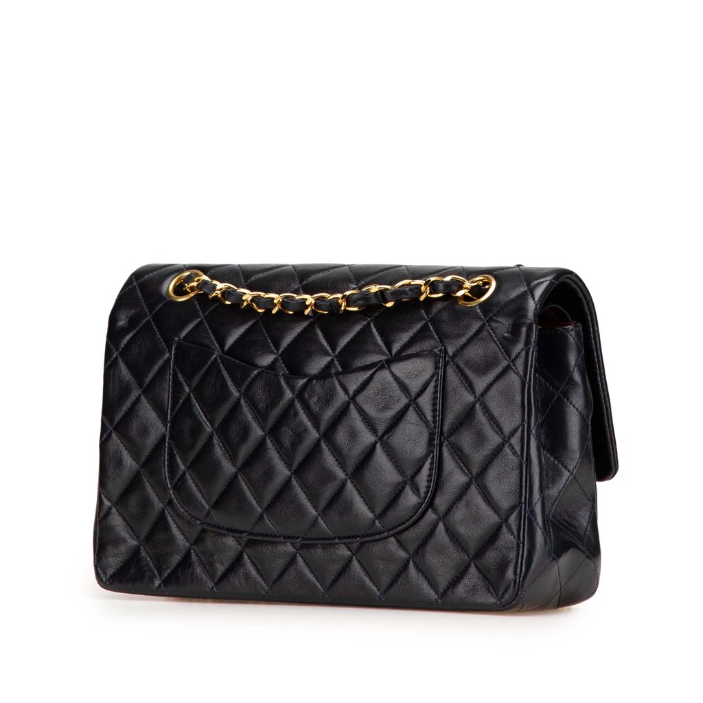 Chanel Medium Classic Lambskin Double Flap - 2