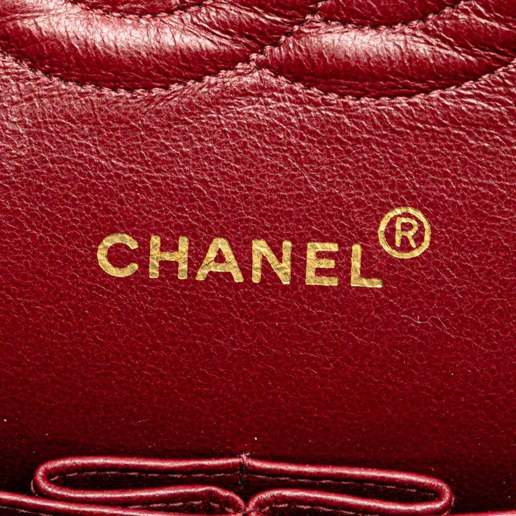 Chanel Medium Classic Lambskin Double Flap - 5