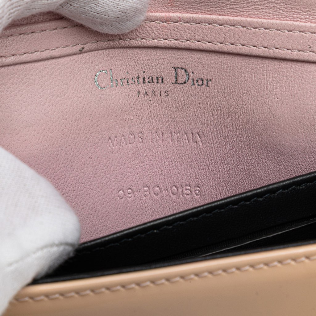 Dior Baby Patent Microcannage Diorama Flap - Detail 1