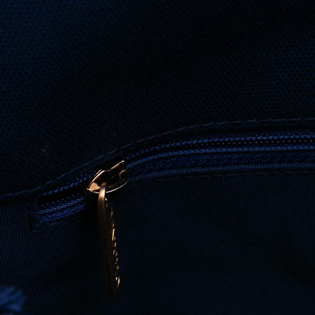 Chanel Medium Canvas and Cotton 19 Flap - Detail 2