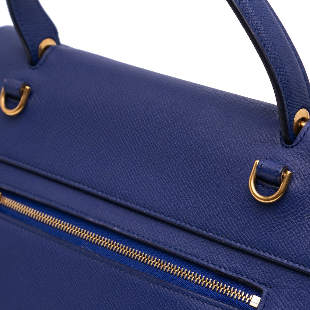 Celine Mini Grained Calfskin Belt Bag - Image 11