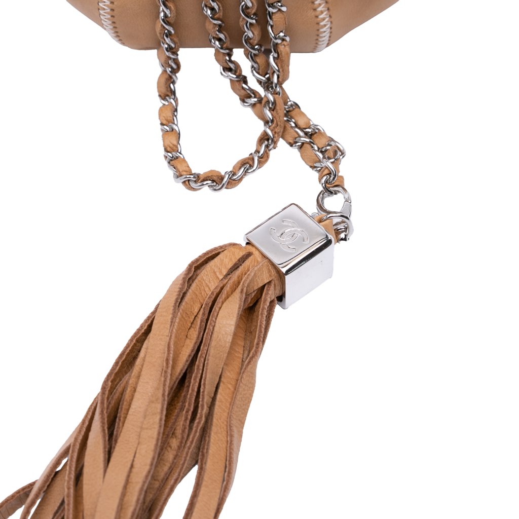 Chanel Mini Lambskin and Satin Reversible Sac Cordon - Detail 2