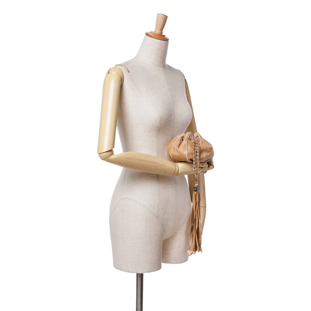 Chanel Mini Lambskin and Satin Reversible Sac Cordon - Image 10