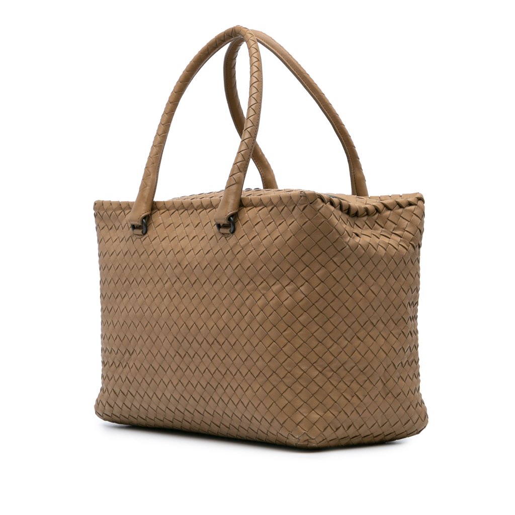 Bottega Veneta Nappa Intrecciato Brick Tote - 2