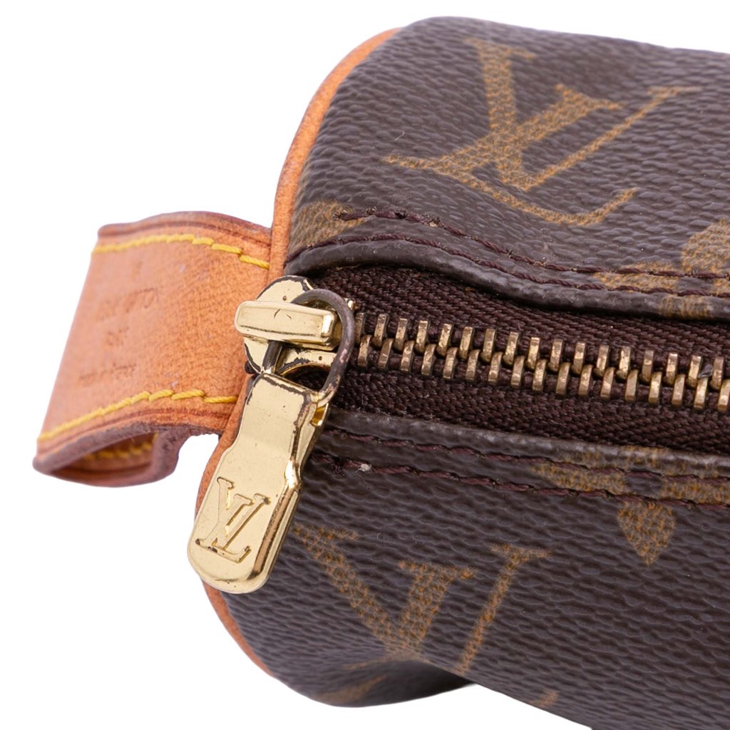 Louis Vuitton Monogram Trousse Ronde Pencil Case 20 - Detail 1