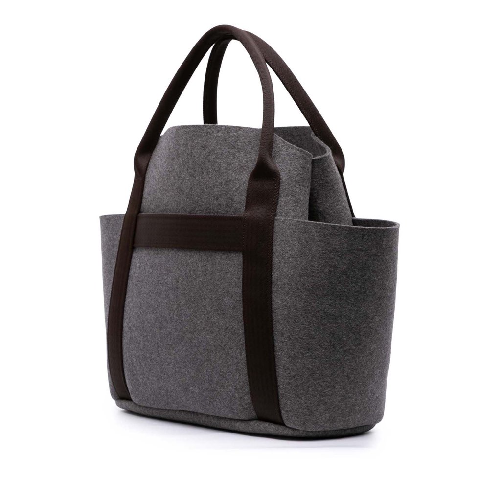 Hermès Feutre Sac de Pansage Grooming Bag - 2