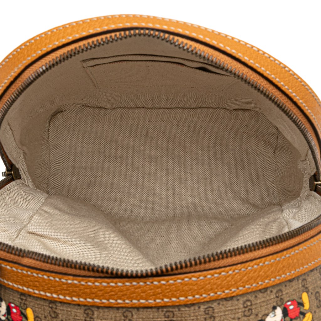 Gucci Disney Small Micro GG Supreme Mickey Mouse Dome Backpack - 4