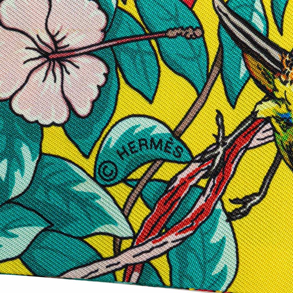 Hermès Jungle Love Silk Twilly Scarf - 5