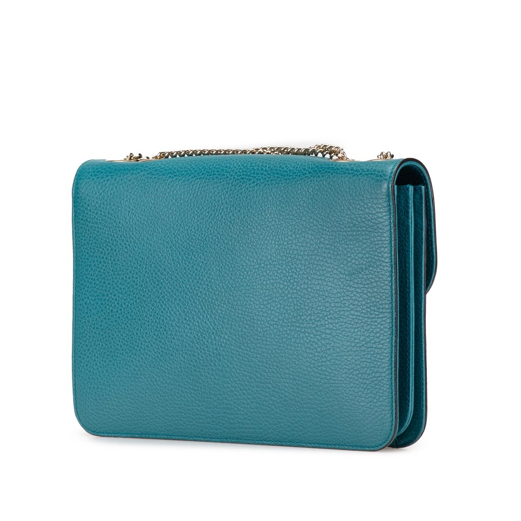 Gucci Medium Dollar Calfskin Interlocking G Crossbody - 2