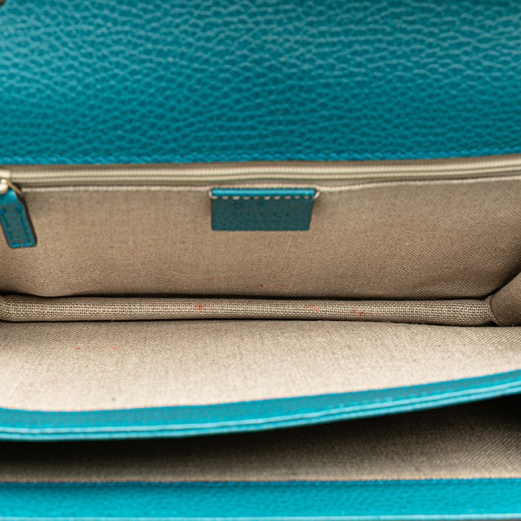 Gucci Medium Dollar Calfskin Interlocking G Crossbody - 4