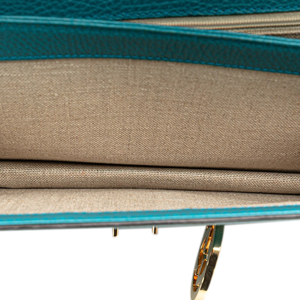 Gucci Medium Dollar Calfskin Interlocking G Crossbody - 5