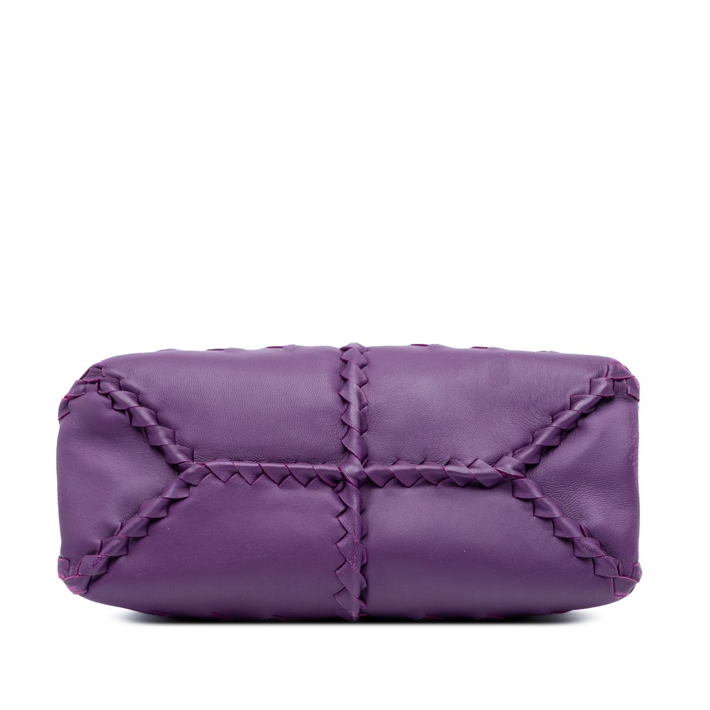 Bottega Veneta Nappa Intrecciato Napoli Satchel - 3