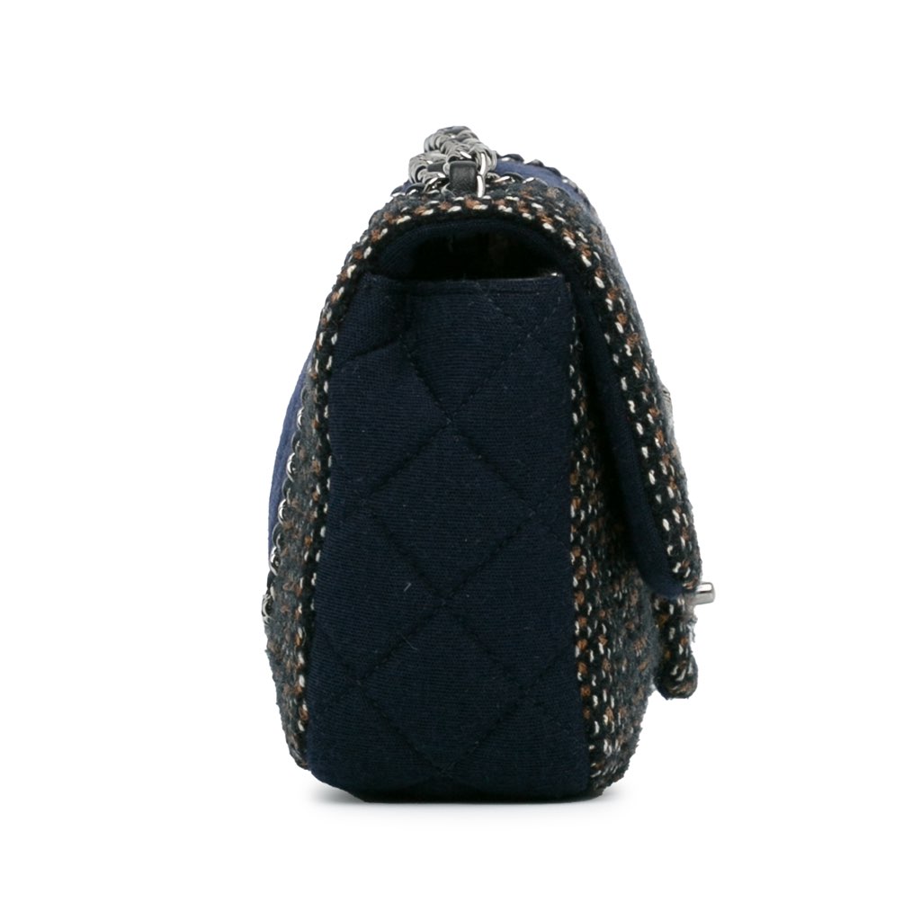 Chanel Small Jersey Tweed Flap - 3
