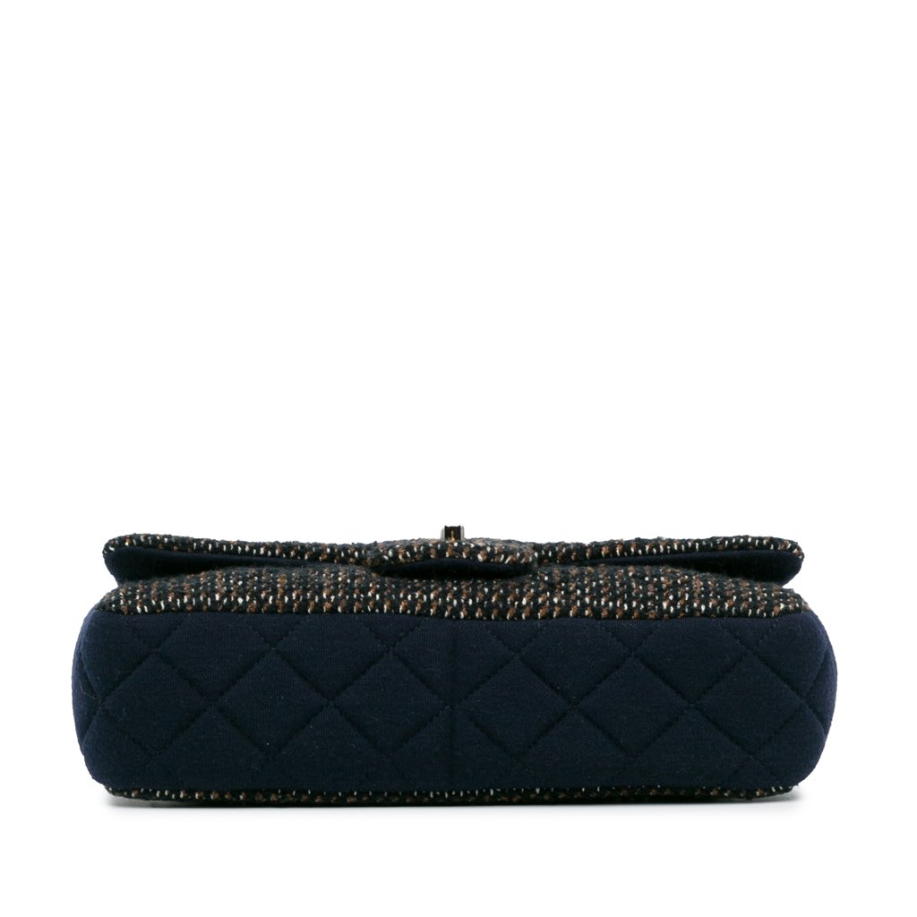 Chanel Small Jersey Tweed Flap - 5