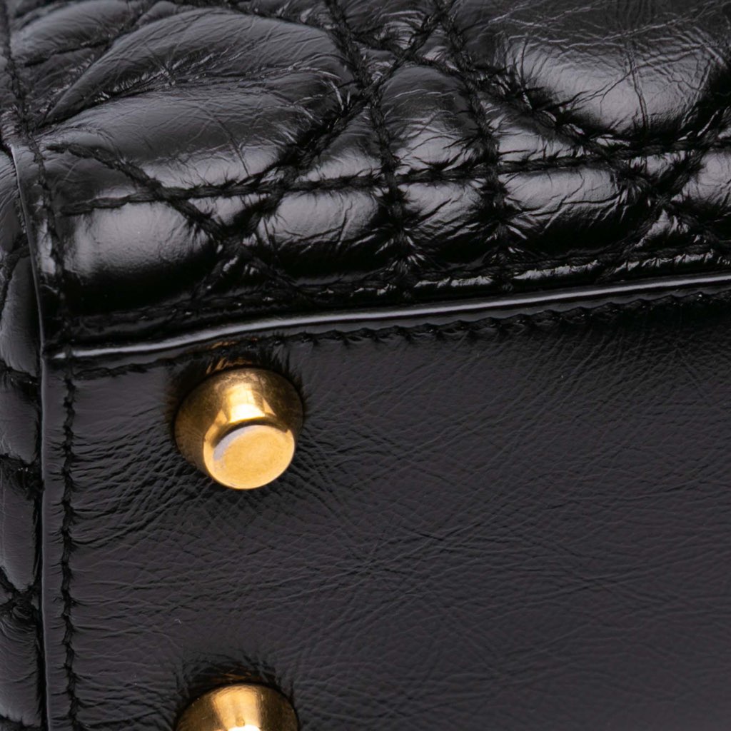 Dior Small Crinkled Patent Cannage My ABCDior Lady Dior - Detail 1