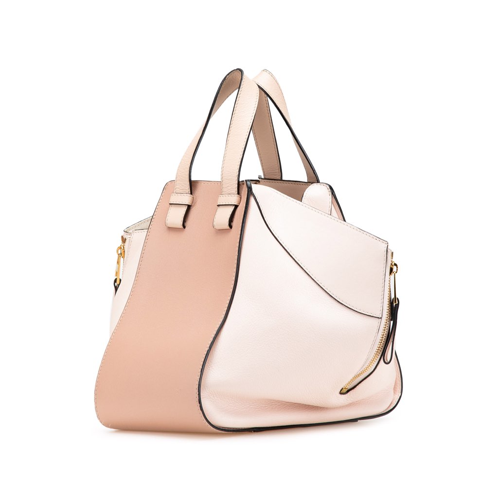 Loewe Small Leather Hammock Bag - Back view