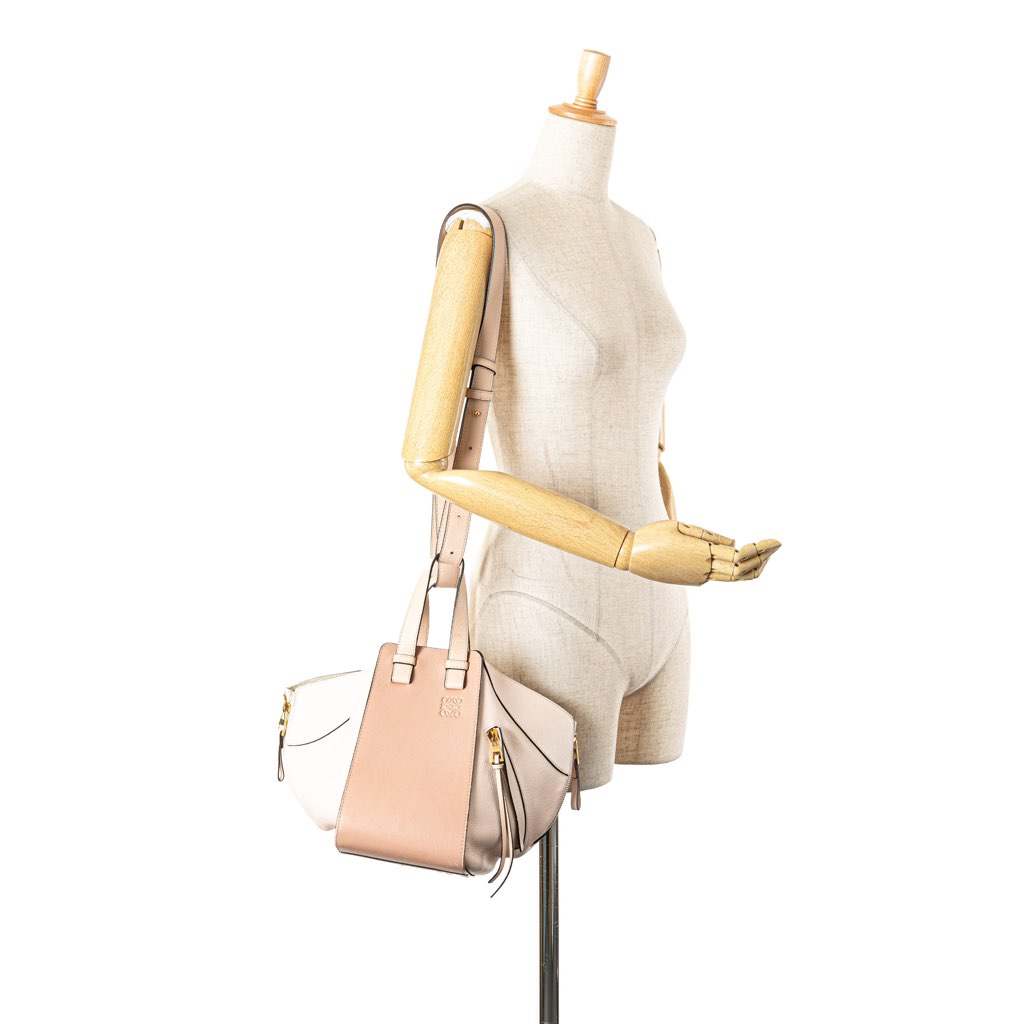 Loewe Small Leather Hammock Bag - Image 13