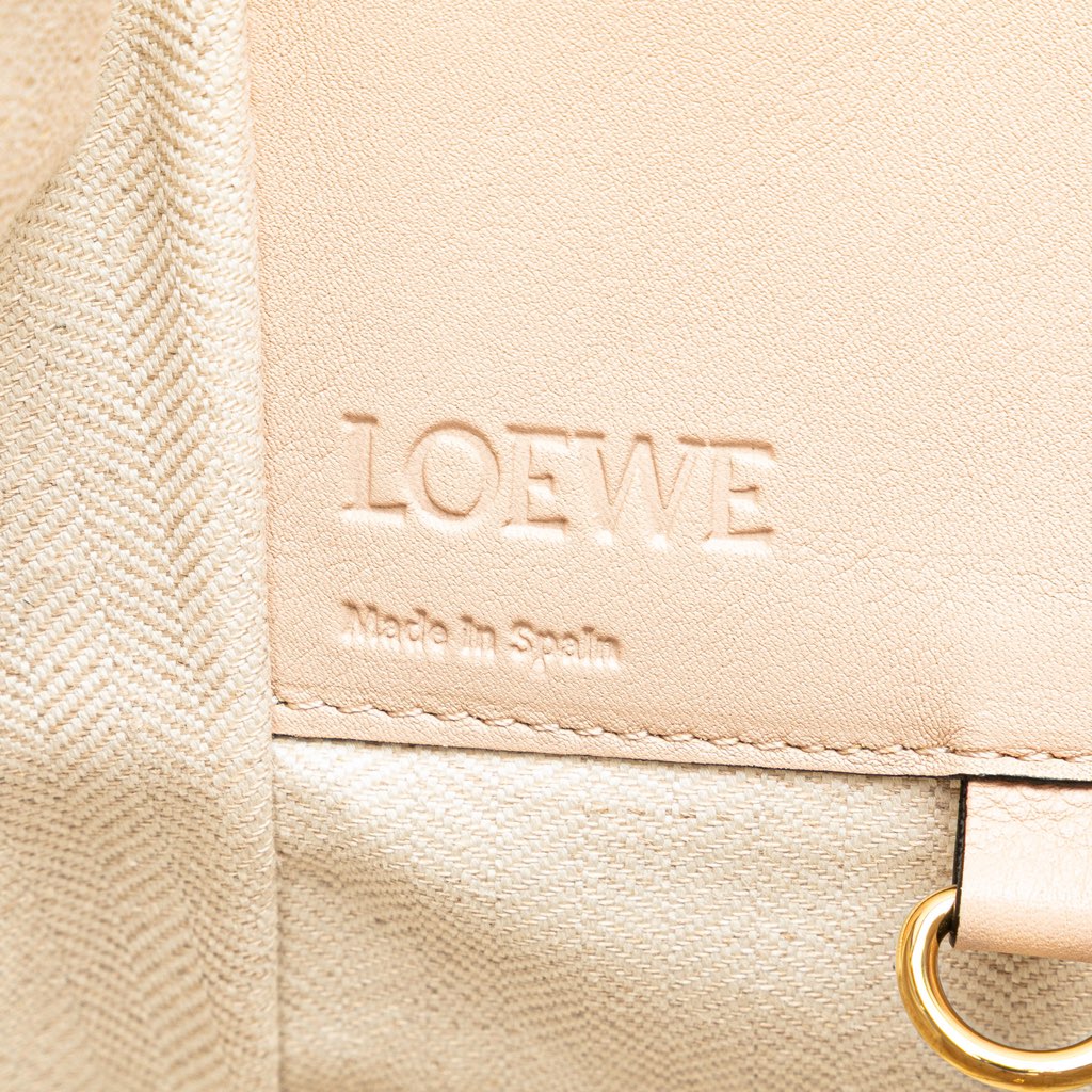 Loewe Small Leather Hammock Bag - Side view