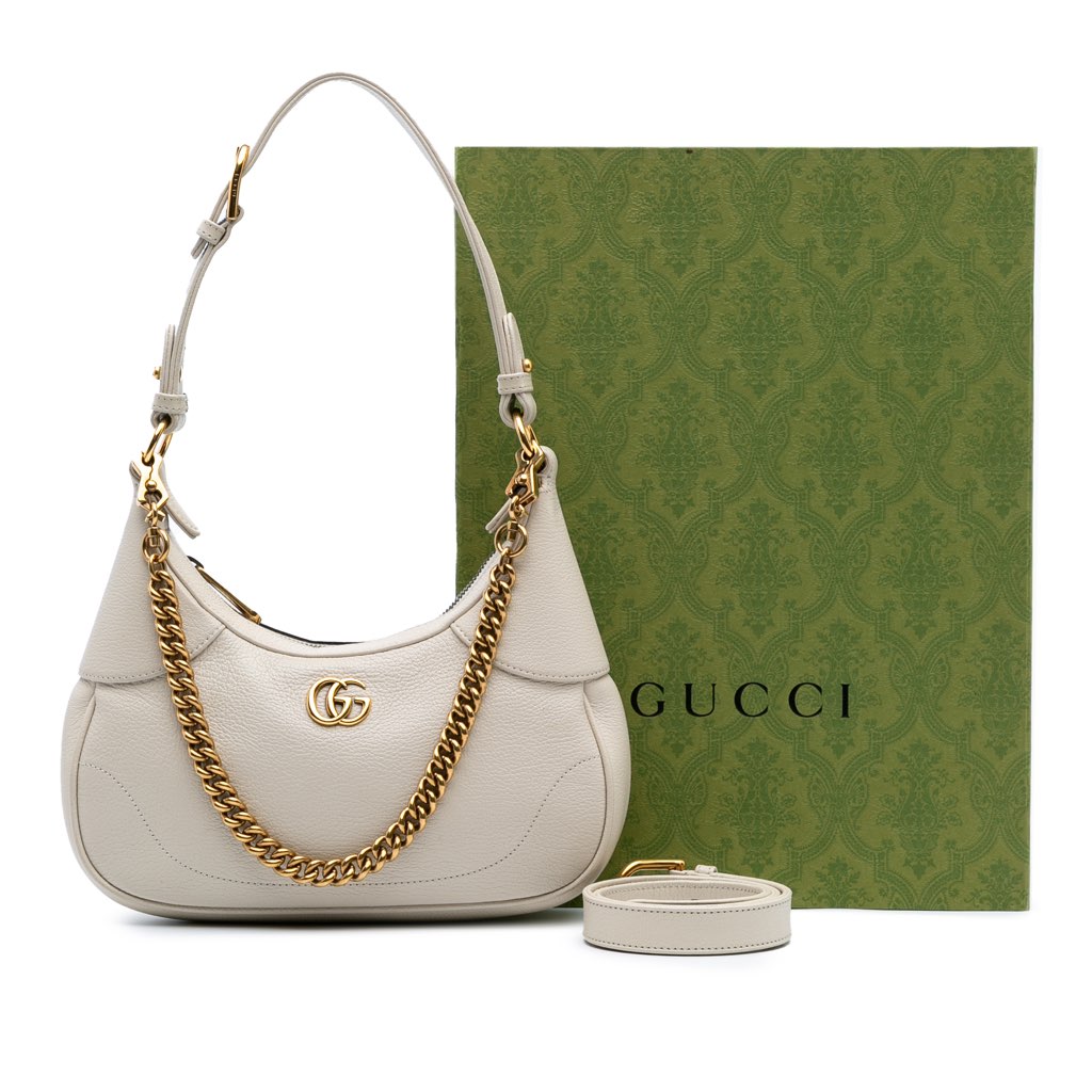 Gucci Small Calfskin Aphrodite Satchel - Image 12