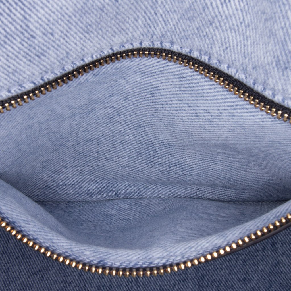 Dior Medium Denim Macrocannage Caro Bag - 5