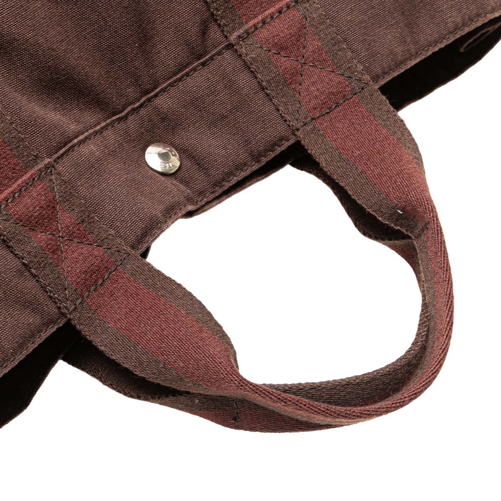 Hermès Canvas and Leather Fourre Tout MM - Image 13