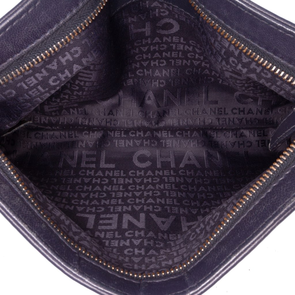 Chanel Lambskin LAX Chain Pochette - 4