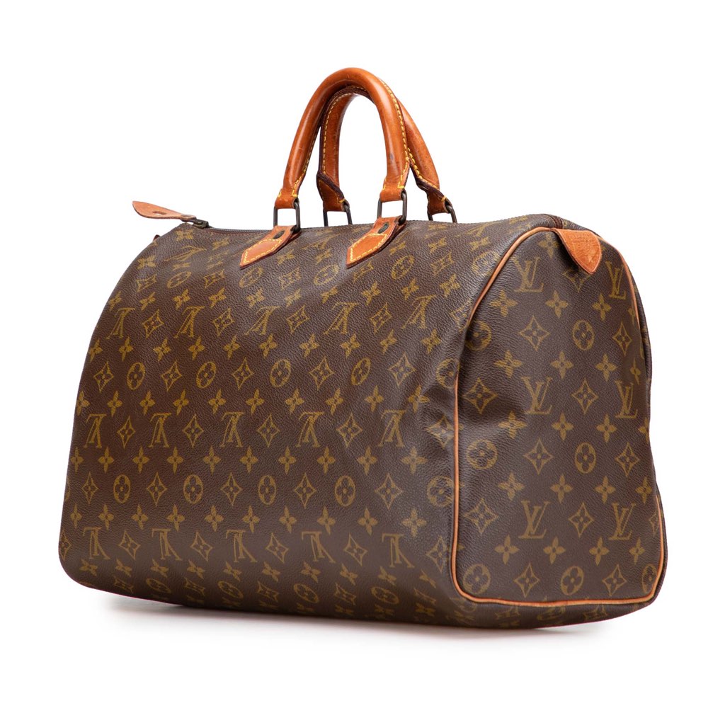 Louis Vuitton Monogram Speedy 40 - Back view