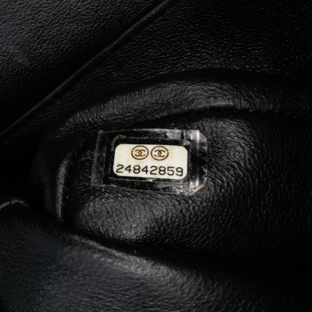 Chanel Medium Classic Wool Herringbone Double Flap - Detail 1