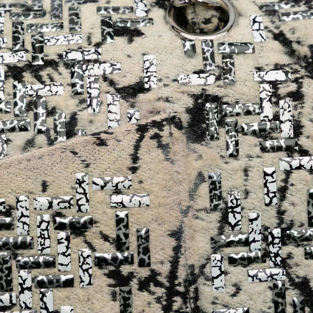 Chanel Medium Classic Wool Herringbone Double Flap - Image 11