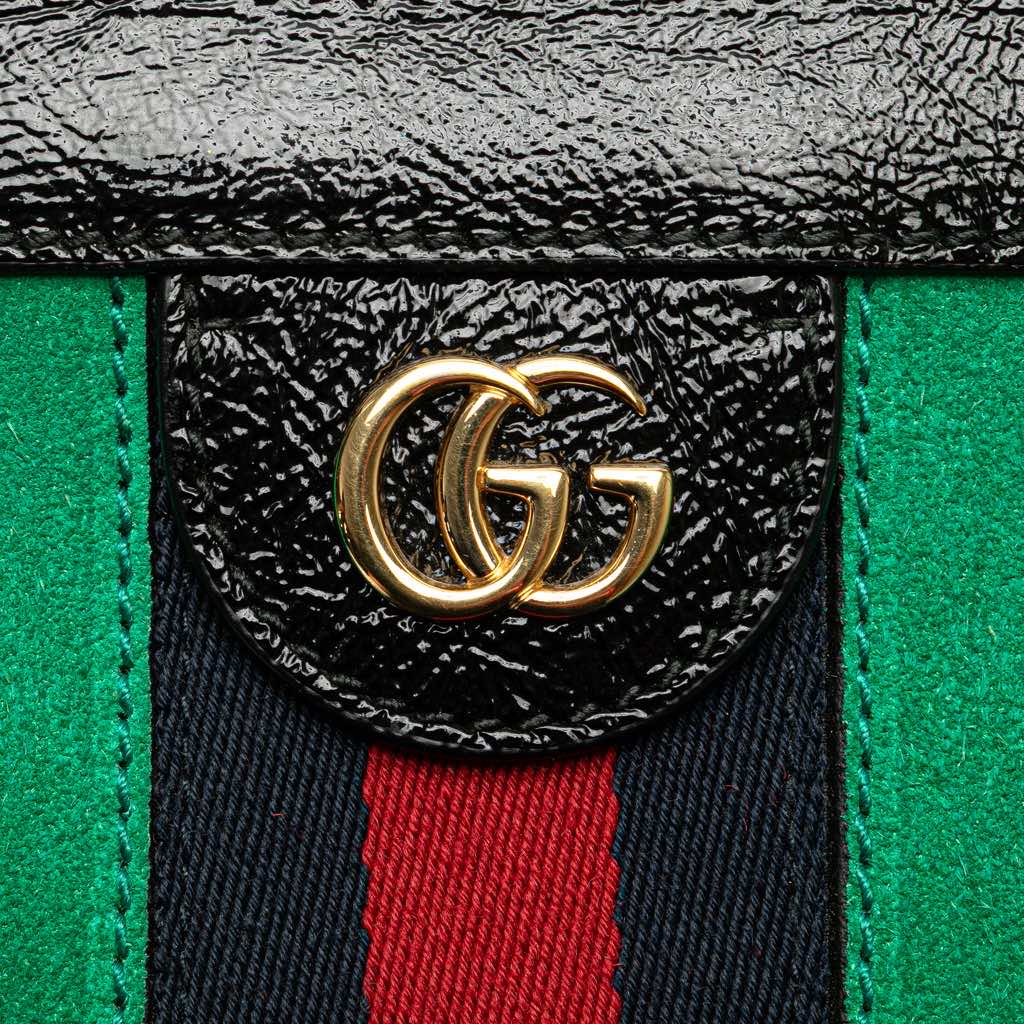 Gucci Small Suede Ophidia Chain Crossbody - Detail 2