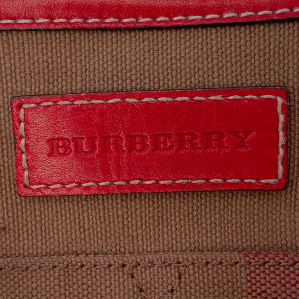Burberry Mega Check Canvas Tottenham Brit Satchel - 5