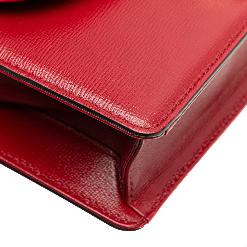 Gucci Small Textured Calfskin GG Ring  Torchon Crossbody - Image 11