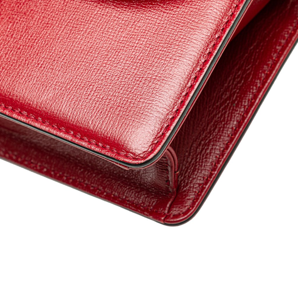 Gucci Small Textured Calfskin GG Ring  Torchon Crossbody - Image 12