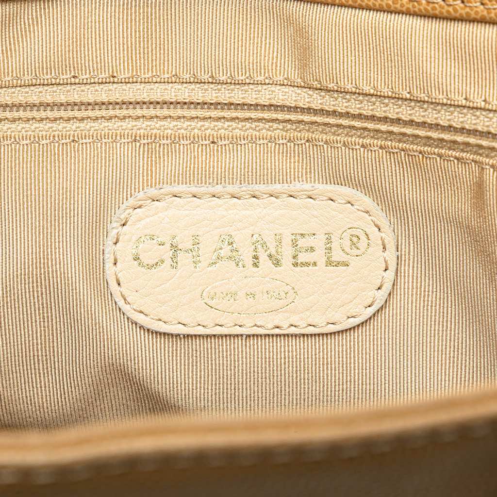 Chanel CC Caviar Tortoise Chain Tote Bag - 5
