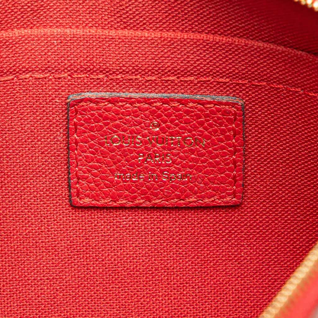 Louis Vuitton Monogram Pallas Clutch - Side view