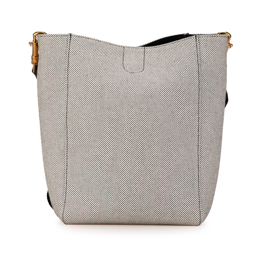 Celine Small Canvas Seau Sangle Bag - 3