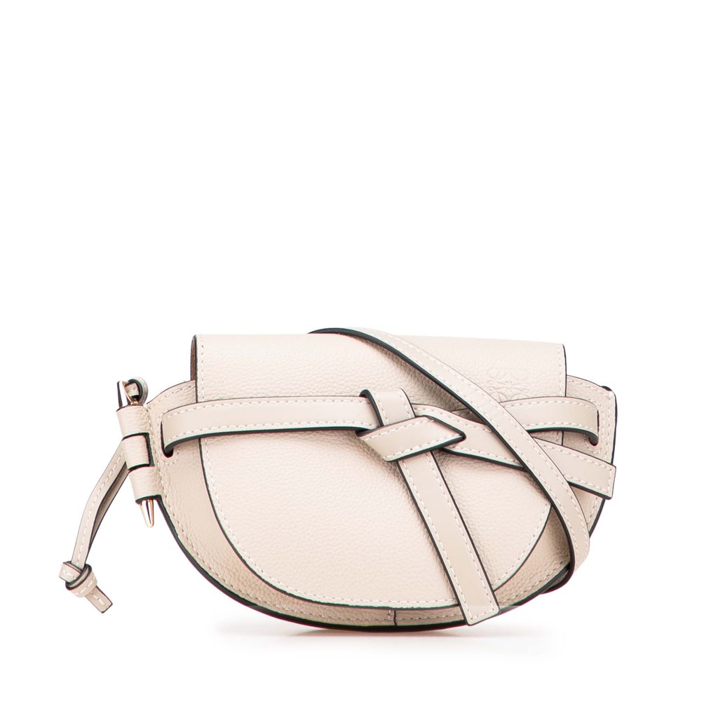Loewe Mini Leather Gate Crossbody